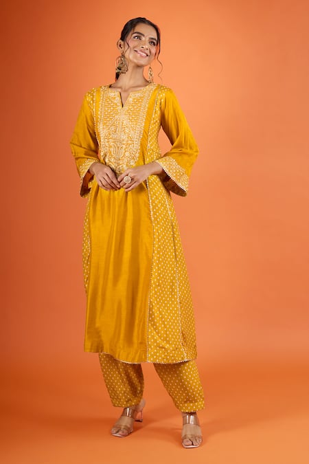 Sheetal Batra Embroidered Kurta & Salwar Set 