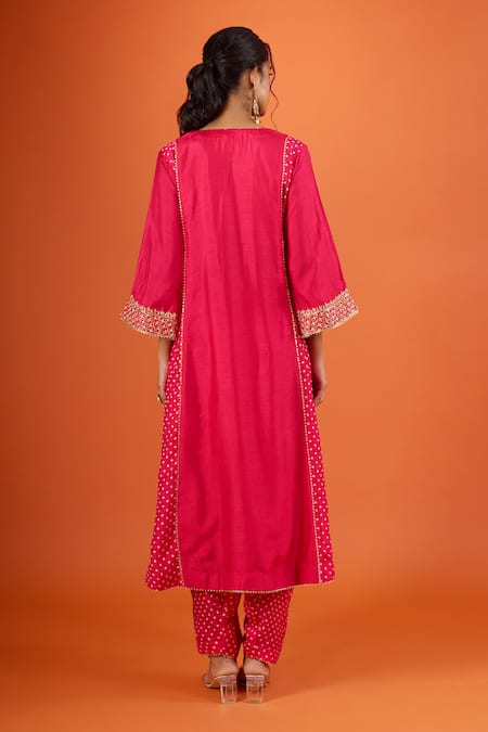 Sheetal Batra Embroidered Kurta & Salwar Set 