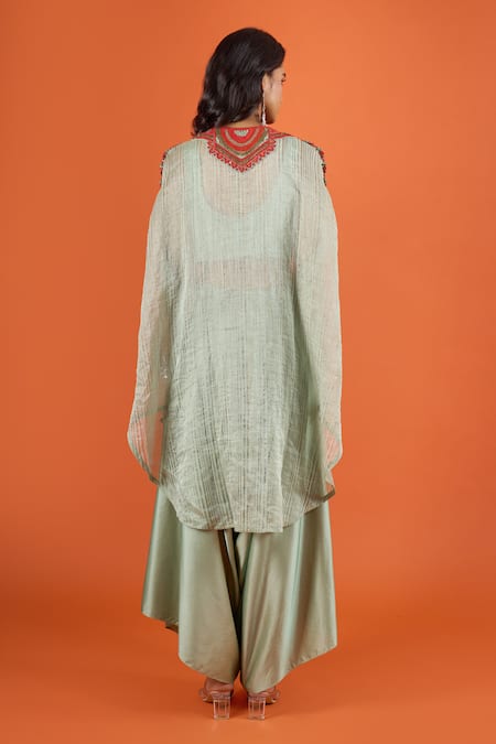 Prisho Embroidered Kaftan Pant Set