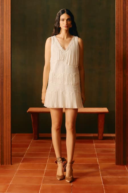 Aroka Linea A-Line Ruched Dress 