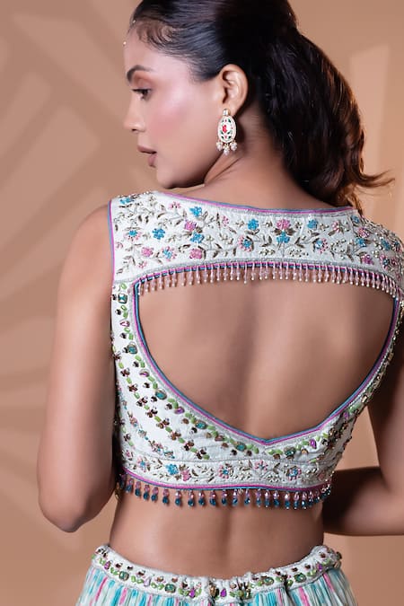 Jiya by Veer Design Studio Printed Lehenga Set 