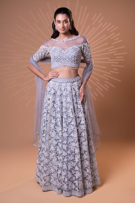 Jiya by Veer Design Studio Sequin Work Lehenga Set 