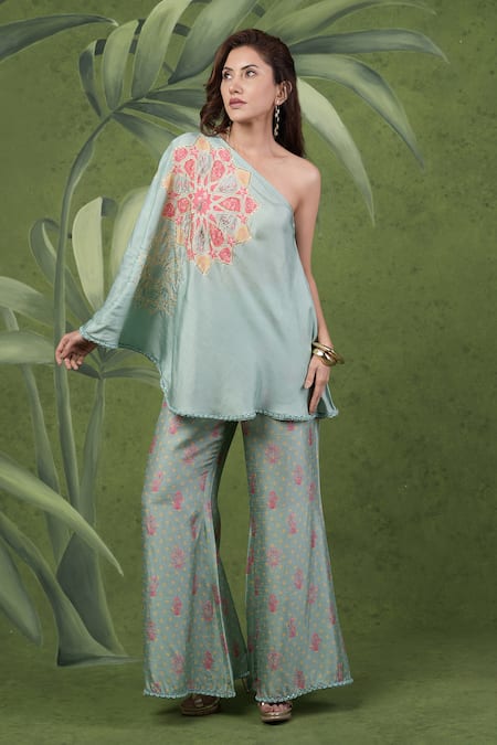 Sandhya Shah Juhu Printed Kaftan Pant Set 