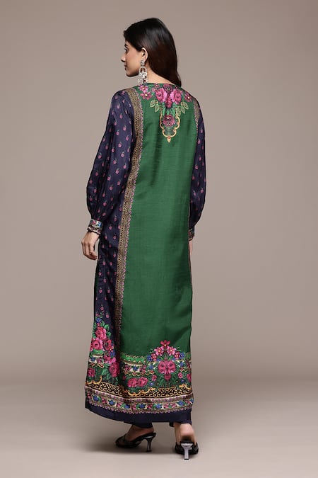 Ritu Kumar Amama Floral Print Kurta With Palazzo 