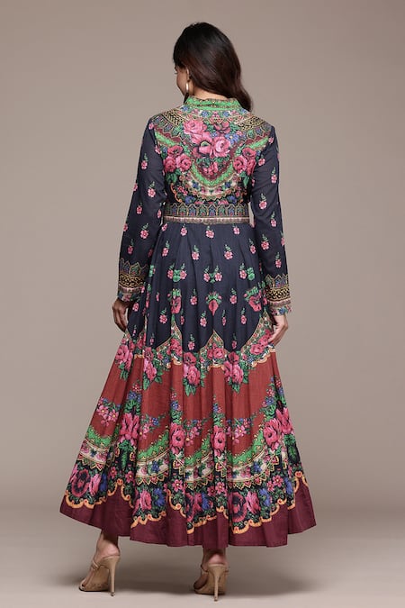 Ritu Kumar Black Amama Long Dress 