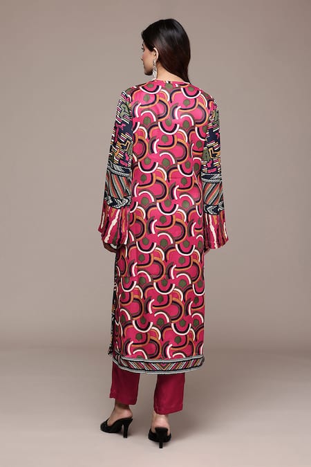 Ritu Kumar Geometric Print Kurta With Pant