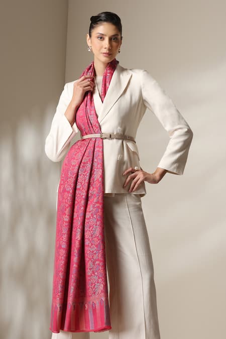 Dusala Floral Pattern Stole