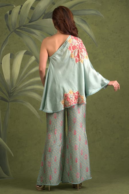 Sandhya Shah Juhu Printed Kaftan Pant Set 