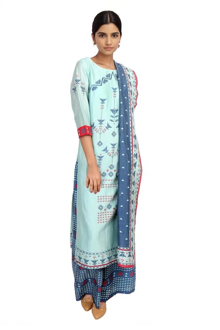 Soup By Sougat Paul Chanderi Kurta Set 