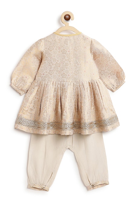 Tiber Taber Floral Woven Kurta With Salwar 