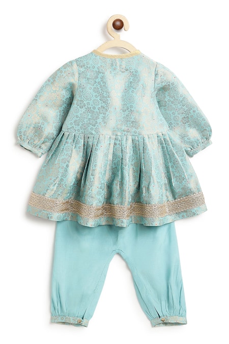 Tiber Taber Floral Woven Kurta With Salwar 