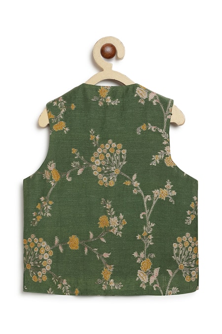 Tiber Taber Floral Woven Bundi