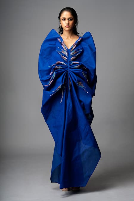 Vivek Patel Orane Sculptured Dress 