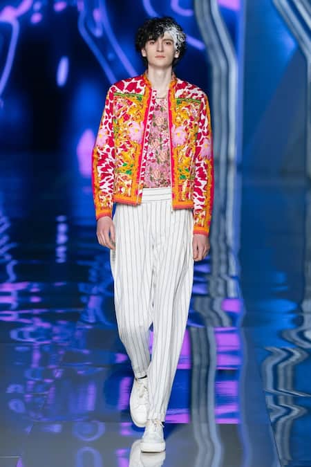 MR. Ajay Kumar Gillard Printed Bomber Jacket