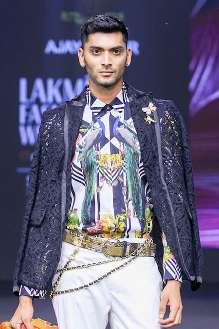 MR. Ajay Kumar Soul Signature Print Shirt 