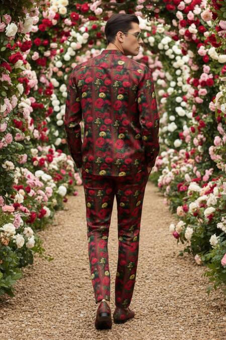 Buy MR. Ajay Kumar Multi Color Cotton Malhari Signature Print Shirt Online at Aza Fashions Buy_MR. Ajay Kumar_Multi Color Cotton Malhari Signature Print Shirt _Online_at_Aza_Fashions