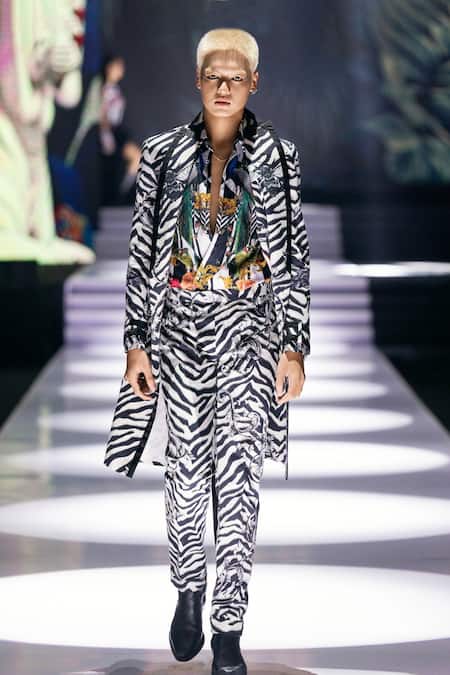 MR. Ajay Kumar Primal Animal Print Trouser