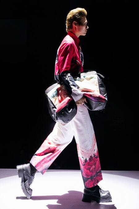 MR. Ajay Kumar Mountain Print Trouser