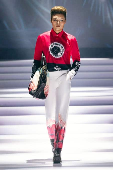 MR. Ajay Kumar Mountain Print Trouser