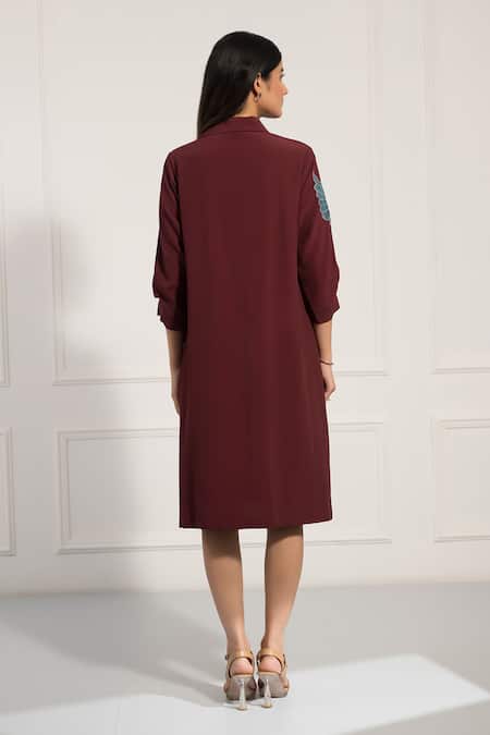 Neelu And Manvi Applique Thread Work Dress 