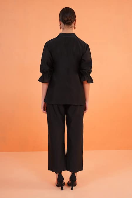 Origani Resham Embroidered Shirt With Pant 