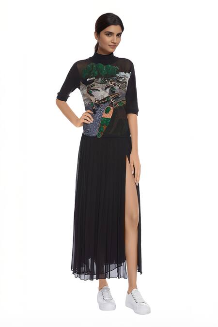 Huemn Embroidered Dress 