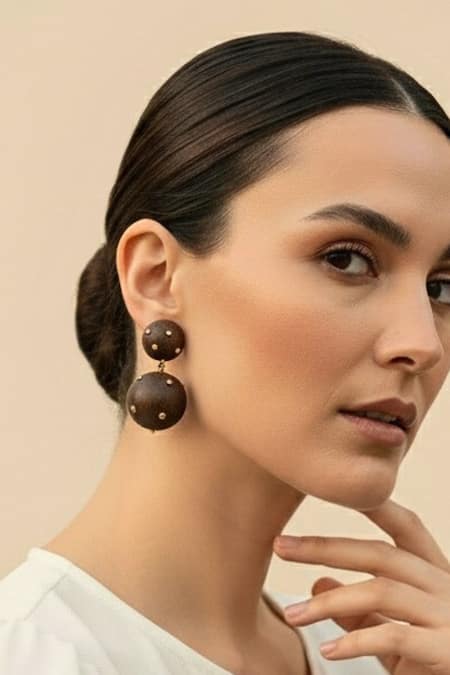 Mnsh Shore Wave Embellished Drops 