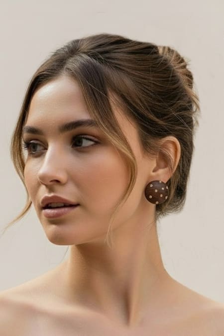 Mnsh Starlit Embellished Stud Earrings 