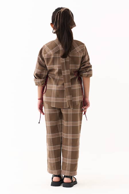 Three Checkered Pattern Shirt 