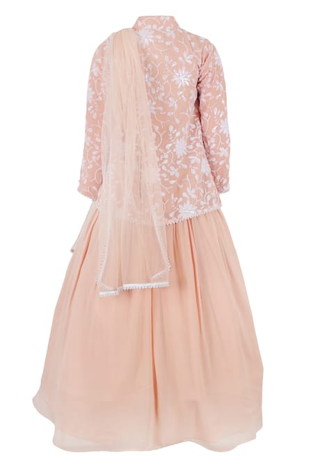 Rang By Les Petits Floral Embroidered Lehenga Set 