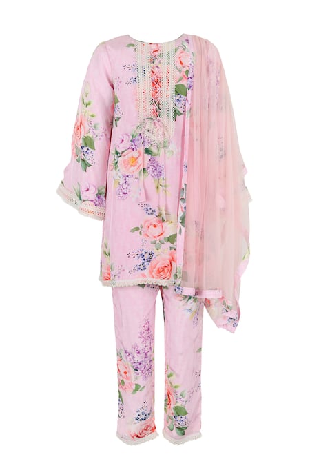 Rang By Les Petits Floral Print Kurta Set 