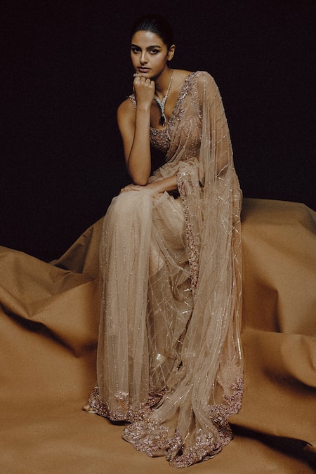 Dolly J Seraphic Embellished Saree Set 