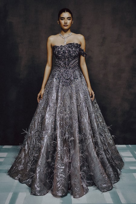 Dolly J Nocturne Silverdust Gown 