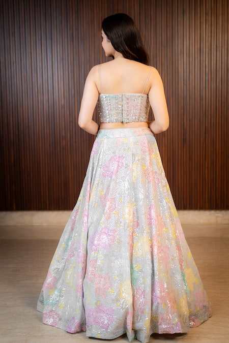 Rirasa Afra Floral Embroidered Lehenga Set 