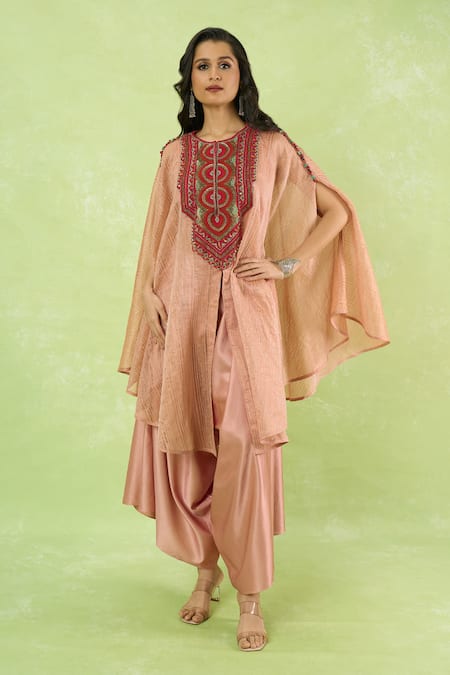 Prisho Embroidered Kaftan Pant Set