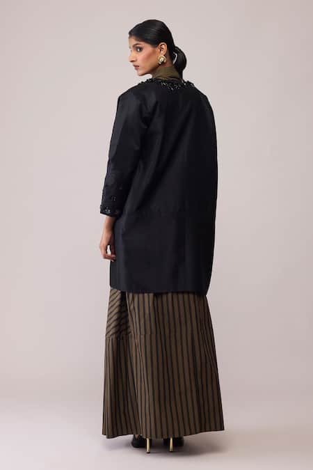 Bunka Diana Embroidered Long Jacket 