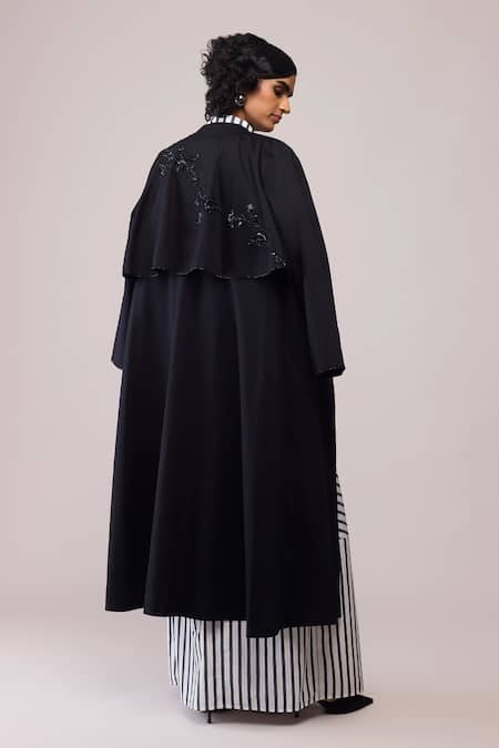 Bunka Nicole Embroidered Long Jacket 
