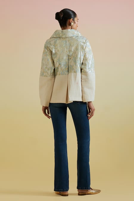 Bunka Dina Structured Stand Collar Jacket 