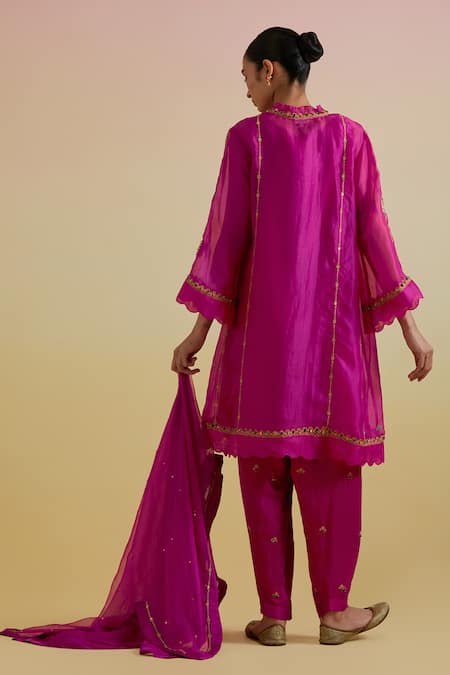 Bunka Farida Embroidered Kurta Salwar Set 