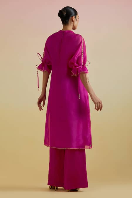 Bunka Bia Sheer Kurta & Pant Set 