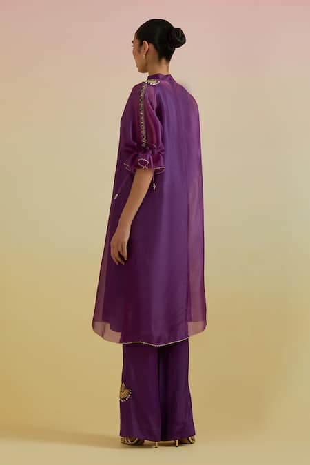Bunka Bia Sheer Kurta & Pant Set 