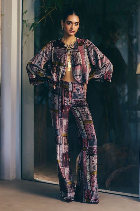 Bunka Zenia Velvet Jacket 