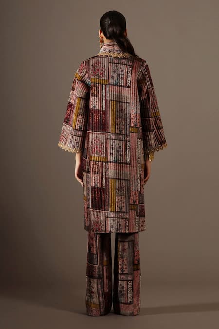 Bunka Quilted Velvet Jacket 