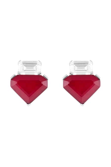 Isharya Riviera Ruby Studs