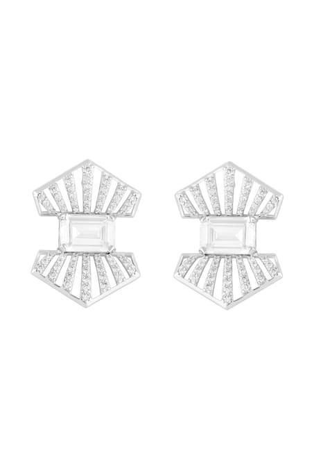 Isharya Jazzline Deco Studs