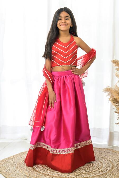 Fairies Forever Embroidered Lehenga Set 