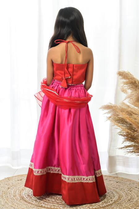 Fairies Forever Embroidered Lehenga Set 