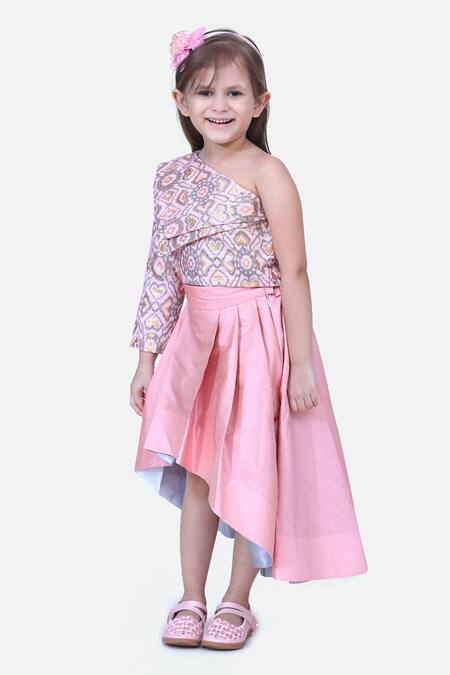 Fairies Forever Geometric Pattern Top With Skirt 