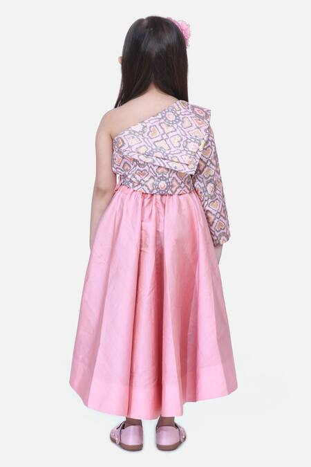 Fairies Forever Geometric Pattern Top With Skirt 