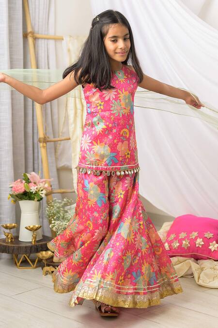 Fairies Forever Abstract Print Kurta Set 